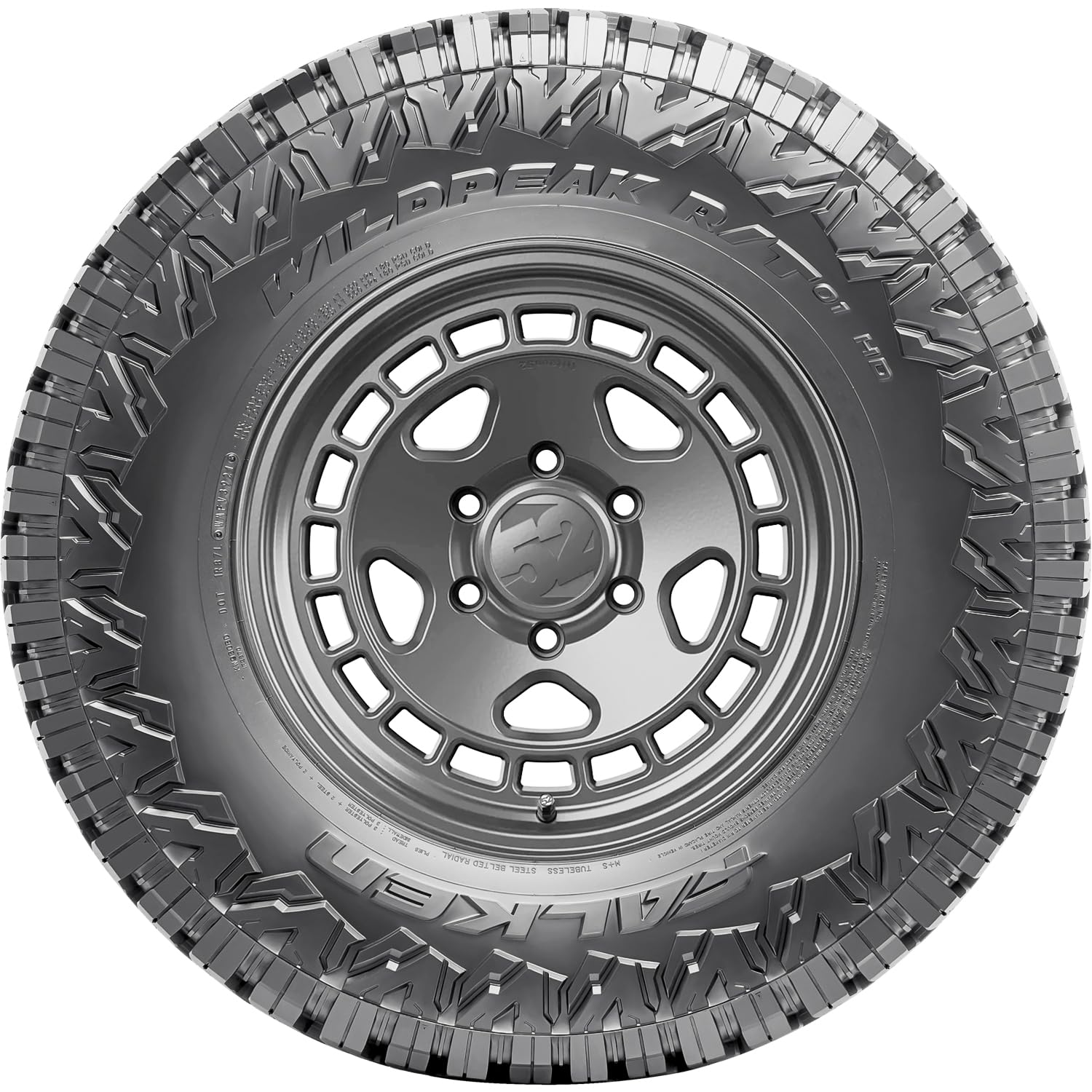【tae】 RTX Envy 17x7.5 5x114.3 ET 38 Matte Gunmetal 82786